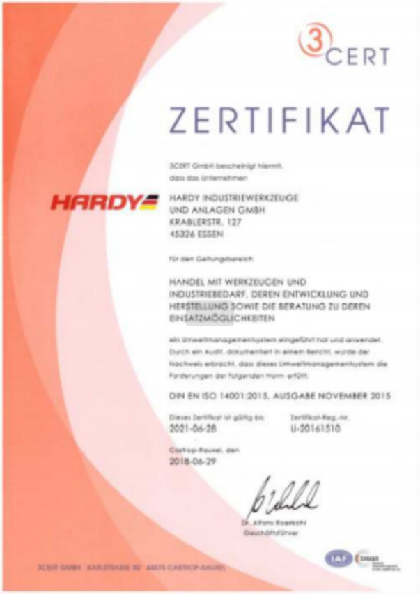 ISO 14001：2015